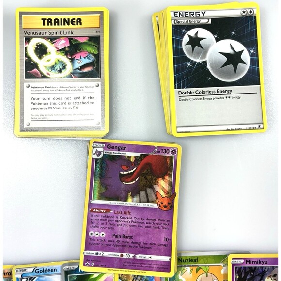Pokémon TCG Trading Card Mixed Lot of 725 Modern Cards in Collectible Tin - Picture 6 of 16